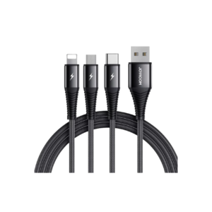 3-in-1 Multi Micro USB/Type C/iOS Fast Charging Cable